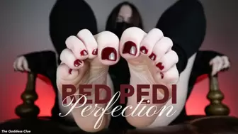 Red Pedi Perfection - HD