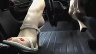 Trying to Drive in Mules - Pedal View