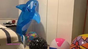 Whale humping and popping