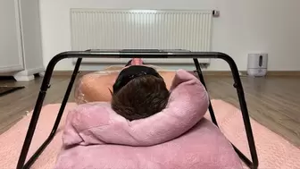 Extreme Facesitting Ass Smothering While Completely Wrapped In A Foil (Mummified Facesitting in Facesitting Chair) - WMV