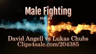 DA4Y-04 Lukas Chubs vs David Angell Wrestling-feet-lowblows