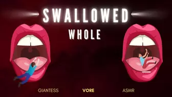 Swallowed Whole - Giantess Vore ASMR