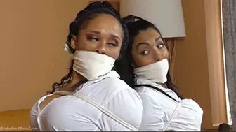 Tamara & Courtney in: "MMMRRRPPHHH!!!" - Are You Trying to Say You Want US to Help, Girls??: Aftermath of a Classic Home Ransacking! (HD)
