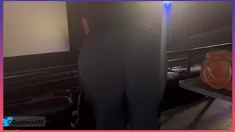Ebonybooty49 - Farting up a Movie Theater