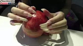 Nails In Action - let my nails make this fruit flow