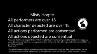 Misty Hogtied!