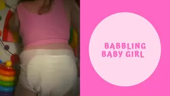 Babbling Baby Girl