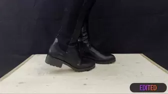 Hard Bootjob in Riding Boots (2 POVs) with TamyStarly - Ballbusting, CBT, Trampling, Femdom, Shoejob, Crush, Ball Stomping, Foot Fetish Domination, Footjob