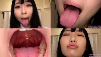 Kurumi Suzuka - Erotic Tongue and Mouth Showing