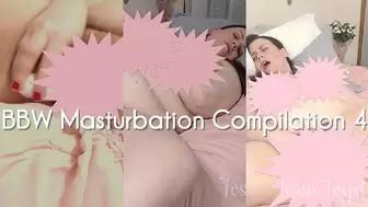 BBW Masturbation Compilation 4