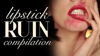 Messy Lipstick Ruin Compilation