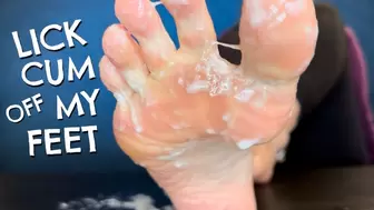 Lick Cum Off My Feet