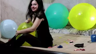 Eva, first big balloon