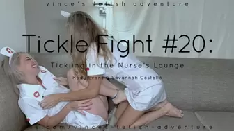 Tickle Fight Nurse v Nurse: Kody Evans & Savannah Costello