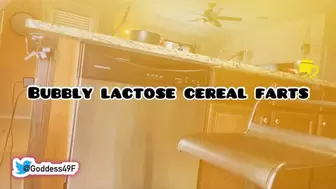 ebonybooty49 - Bubbly Lactose Cereal Farts