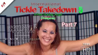 International Tickle Takedown 5 - Part 7 - X-Pose Tickling - Angel (Philippines)