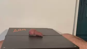 I DESTROY YOUR BALL ON THE COCK BOX