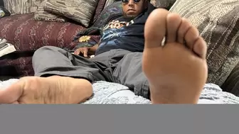 Malefootflava Newest Footmodel Tease - Straight Guy like his feet teased and worshipped by Randy