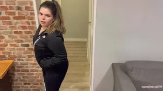 Farting in tracksuit