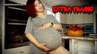 Extra Filling - Ludella SWALLOWS Multiple POVs to PLUMP UP for the Holidays - Vore with Rapid Growth Pregnant Belly Expansion - WMV 720p