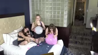 Poppin’ Balloons with Amber Black, Emma, & Hannah Waters (HD 1080p mp4)
