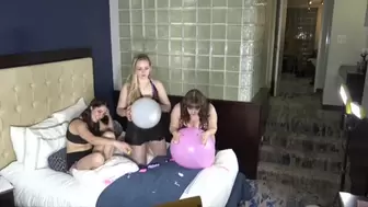 Poppin’ Balloons with Amber Black, Emma, & Hannah Waters (720p mp4)