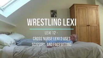 Lexi 12 - Cross Nurse Lexi 2 Uses Scissors and Facesitting