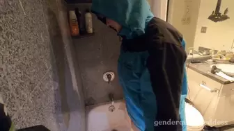 Showering My Raincoat with Shampoo
