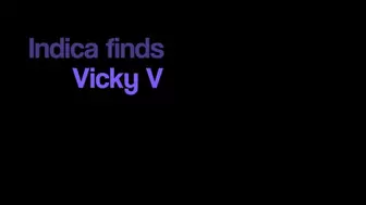 Indica finds Vicky V Bound and Gagged