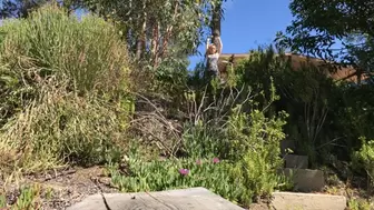 Teenage daughter fucks the gardener