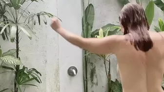 Outdoor Jungle Shower