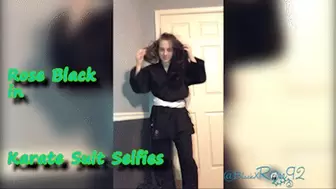 Karate Suit Selfies-MP4