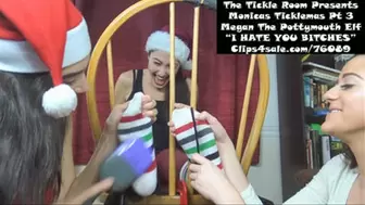 Monicas Ticklemas Pt 3 Megan The Pottymouth Elf "I HATE YOU BITCHES"