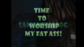 Big Ass Worship with Samantha38g