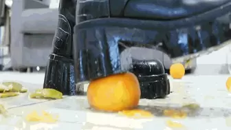 Oranges and tangerines scattered around the kitchen MP4(1280x720)FHD