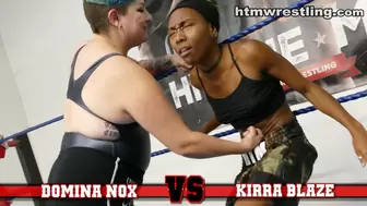 Domina Nox vs Kirra Blaze Belly Punching HDMP4