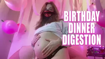 Birthday Dinner Digestion