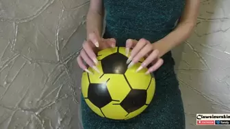 5 balls against nails - scratch to pop