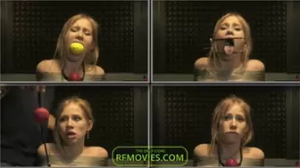 Olivia - Gag test for her big mouth (FULL HD MP4)