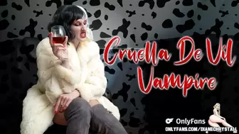 Cruella De Vil Vore Vampire Supervillain