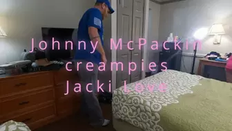 Johnny McPackin's creampie audition with Jacki Love (1080p)