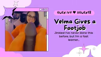 Velma Gives a Footjob