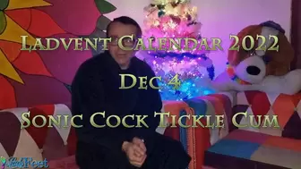 Ladvent Calendar 2022 4th Dec Sonic Cock Tickle Cum
