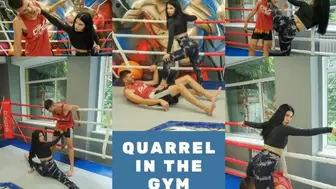 Quarrel in the gym