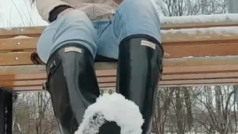 Lick this ice off my rubber boots bootslave