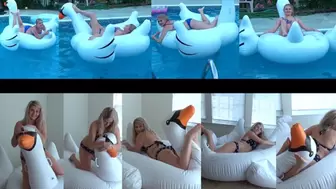 Holly Inflatable Swan Combo HD