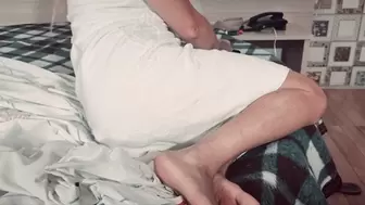 Farting under the sheet, part 2, by Sol Agreement, (cam by Manu) FULL HD