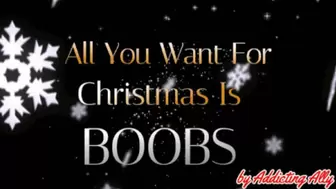 All You Want For Christmas Is BOOBS!