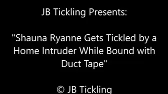 Shauna Ryanne Tickled After Being Duct Taped - SD