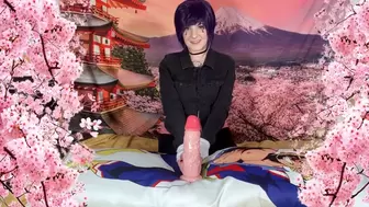 Kyoka Jiro Stretches Pussy With HUGE Toy